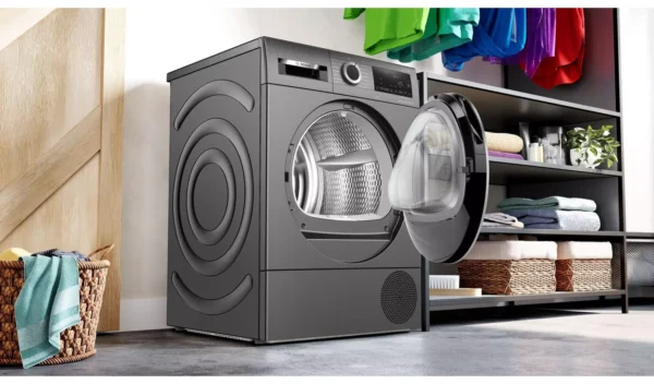 Bosch WQG245R9GB 9KG Heat Pump Tumble Dryer - Graphite - Image 4