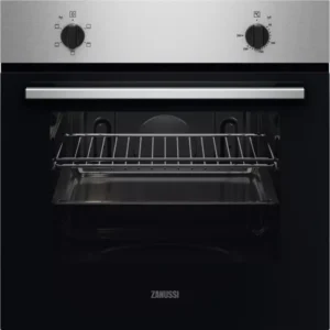 Zanussi ZOHTB0X2 Multifunction 70L Single Electric Oven - Silver