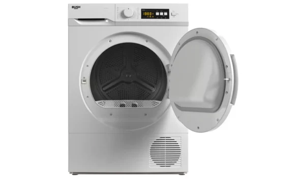 Bush TDT18HP 8KG Heat Pump Tumble Dryer - White2 - Image 2
