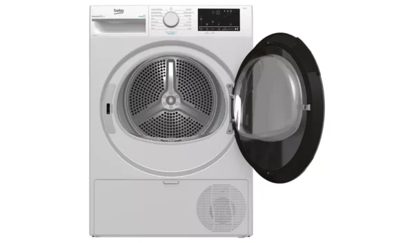 Beko B3T48231DW 8KG Heat Pump Tumble Dryer - White - Image 3