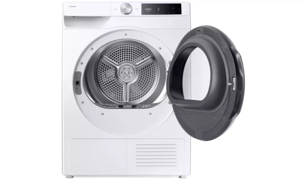 Samsung DV90T6240LE/S1 9KG Heat Pump Tumble Dryer - White - Image 3