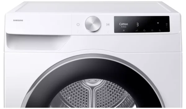 Samsung DV90T6240LE/S1 9KG Heat Pump Tumble Dryer - White - Image 2