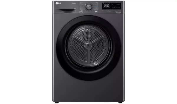 LG FDV309GN 9KG Heat Pump Tumble Dryer - Grey