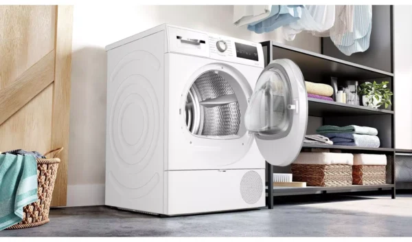 Bosch WTH85224GB 8kg Heat Pump Tumble Dryer - White - Image 4