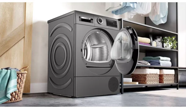 Bosch WQG245R1GB 9kg Heat Pump Tumble Dryer - Graphite - Image 4