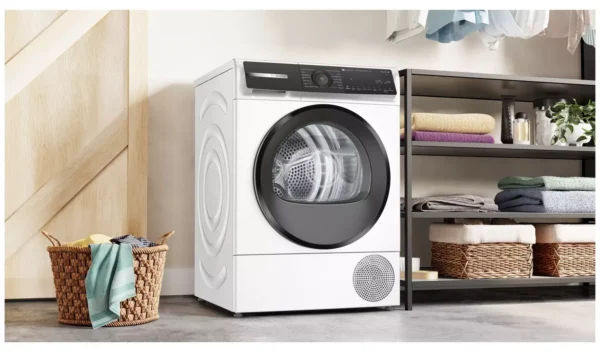 Bosch WQH246D9GB 9kg Heat Pump Tumble Dryer - White - Image 3