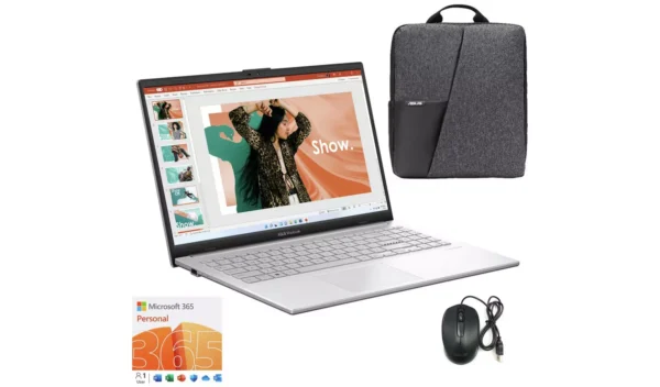 ASUS Vivobook Go 15 15.6in Intel 4GB 128GB Laptop Bundle - Image 4