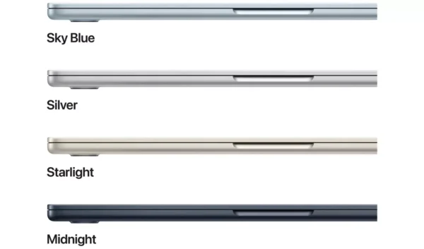 Apple MacBook Air 2025 13.6in M4 16GB 256GB - Midnight - Image 2