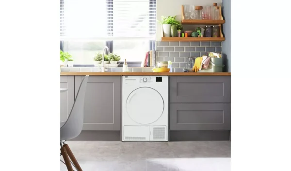 Beko DTBC10001W 10KG Condenser Tumble Dryer - White - Image 3