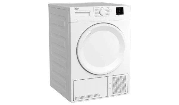 Beko DTKCE80021W 8KG Condenser Tumble Dryer - White - Image 2
