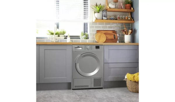 Beko DTLCE70051S 7KG Condenser Tumble Dryer - Silver - Image 3