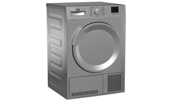 Beko DTLCE70051S 7KG Condenser Tumble Dryer - Silver - Image 2