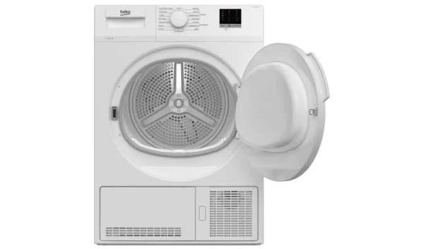 Beko DTLCE80051W 8KG Condenser Tumble Dryer - White - Image 2