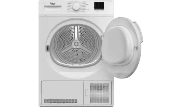 Beko DTLCE90051W 9KG Condenser Tumble Dryer - White - Image 3