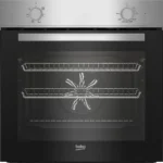 Beko QBSE222X Stainless Steel Built in Multifunction Oven Hob Pack