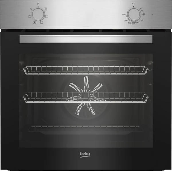 Beko QBSE222X Stainless Steel Built in Multifunction Oven Hob Pack