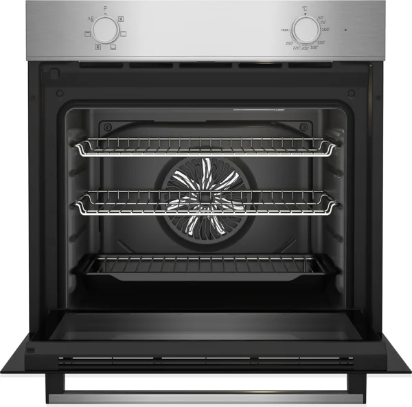 Beko QBSE222X Stainless Steel Built in Multifunction Oven Hob Pack - Image 2