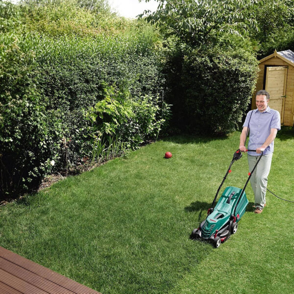 Bosch Rotak 34-13 Electric 1300W Lawnmower – 34cm, 5 Cutting Heights, 40L Grass Box - Image 4