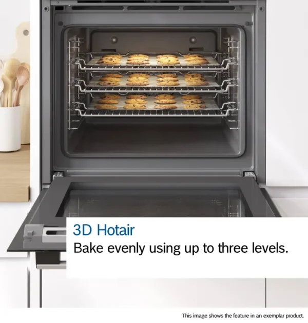 Bosch Serie 4 HBS534BS0B Built in Electric Single Oven - Stainless Steel - Image 3