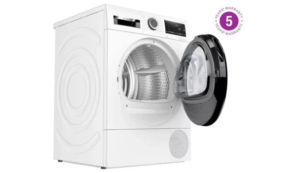 Bosch WQG24509GB 9KG Heat Pump Tumble Dryer - White - Image 2