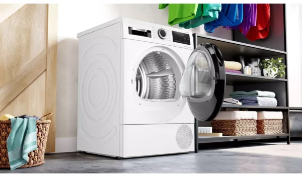 Bosch WQG245A0GB 9KG Heat Pump Tumble Dryer - White - Image 2