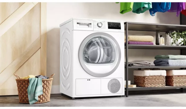 Bosch WTH85223GB 8KG Heat Pump Tumble Dryer - White - Image 2