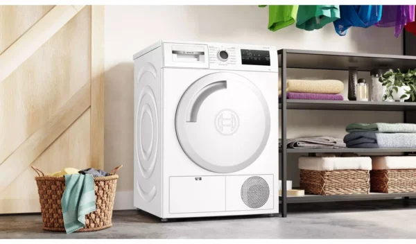 Bosch WTN83202GB 8KG Condenser Tumble Dryer - White - Image 2