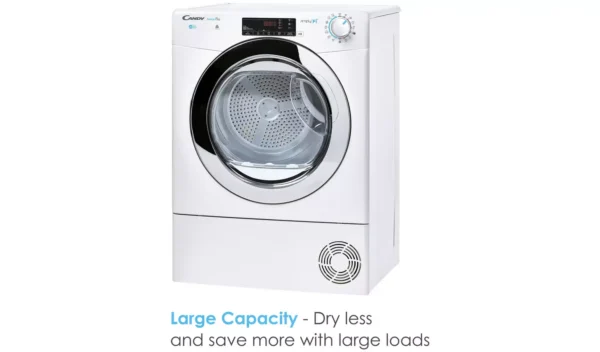Candy CSOE H9A2DCE-80 9KG Heat Pump Tumble Dryer - White - Image 2