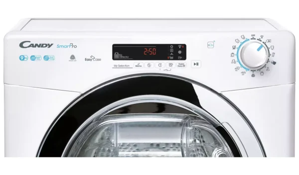 Candy CSOE H9A2DCE-80 9KG Heat Pump Tumble Dryer - White - Image 3