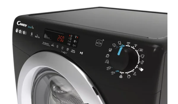 Candy CSOE H9A2DCEB-80 9KG Heat Pump Tumble Dryer - Black - Image 3