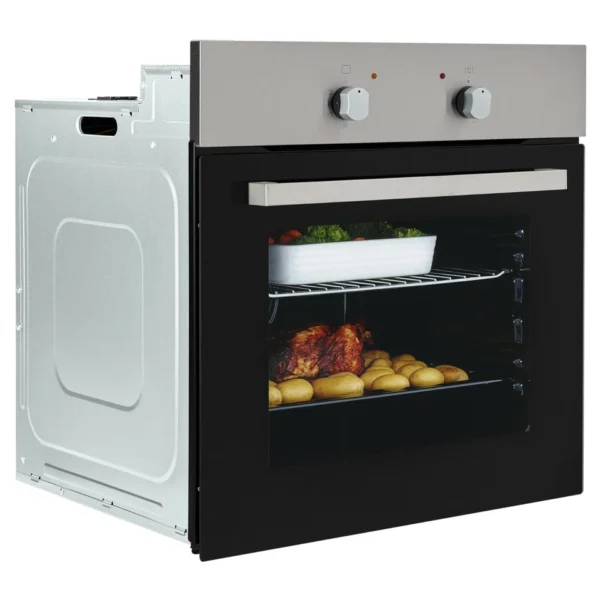 Cookology SFO60SS 1 60cm Electric Fan Oven Integrated Oven with Grill Timer - Image 3