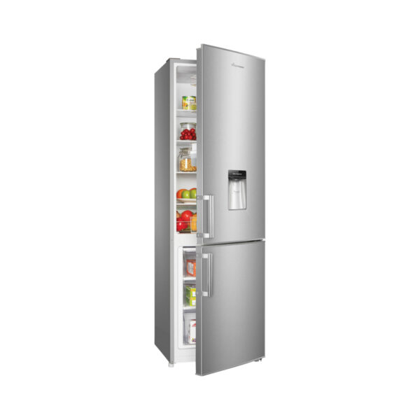 Fridgemaster MC55240MDFS Fridge Freezer - Silver - Image 2