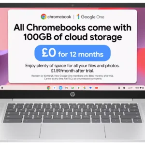 HP 14a-nf0002na 14in Intel N100 4GB 128GB Chromebook