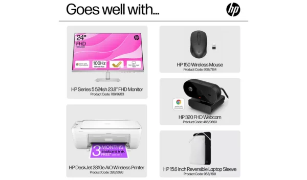 HP 14a-nf0002na 14in Intel N100 4GB 128GB Chromebook - Image 2