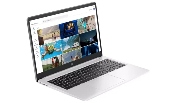 HP 15a-na0007na 15.6in Celeron 4GB 128GB Chromebook - Grey - Image 2