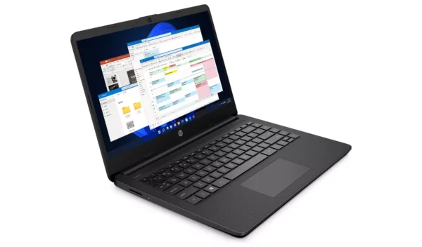 HP Stream 14s-dq0034na 14in Celeron 4GB 128GB Laptop - Black - Image 3