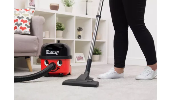 Henry Bagged Corded Cylinder Vacuum Cleaner - Red