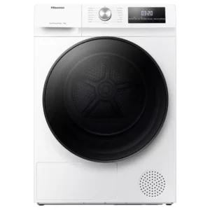 Hisense 3 Series DHQA902U 9KG Heat Pump Tumble Dryer - White