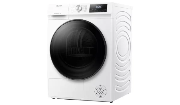 Hisense 3 Series DHQA902U 9KG Heat Pump Tumble Dryer - White - Image 3