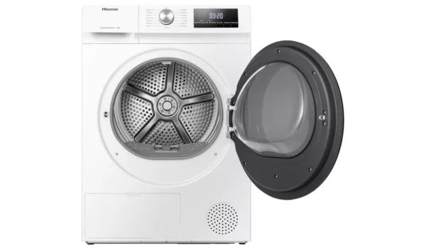 Hisense 3 Series DHQA902U 9KG Heat Pump Tumble Dryer - White - Image 2