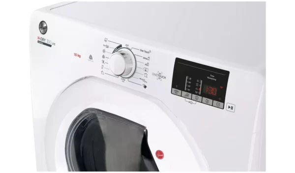 Hoover HLE V10DG-80 10KG Vented Tumble Dryer - White - Image 3