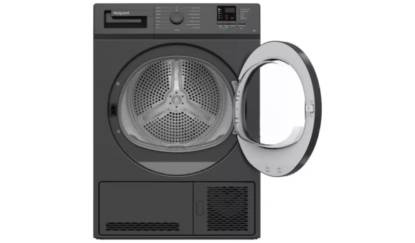 Hotpoint CHDC82GGGDUK 8KG Condenser Tumble Dryer - Graphite - Image 2