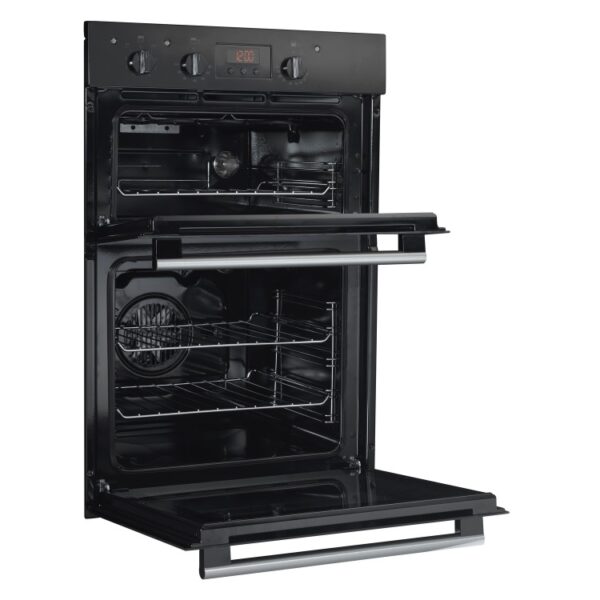 Hotpoint DD2540BL Black Built in Electric Double Oven - Image 3