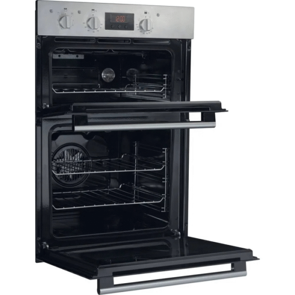 Hotpoint DD2540IX Built Electric Double Oven in Stainless Steel - Image 2