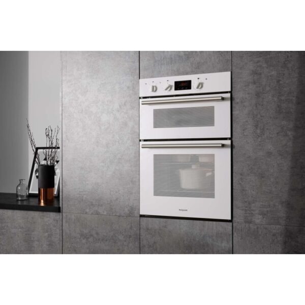 Hotpoint DD2540WH Built in Double Electric Oven - White - Image 3