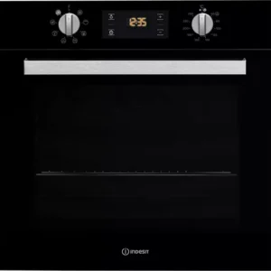 Indesit Aria IFW 6340 BL Built-in Single Electric Oven - Black