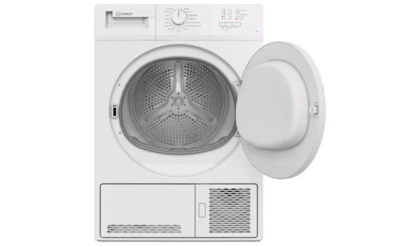 Indesit CYDC72WWGLUK 7KG Condenser Tumble Dryer - White - Image 3