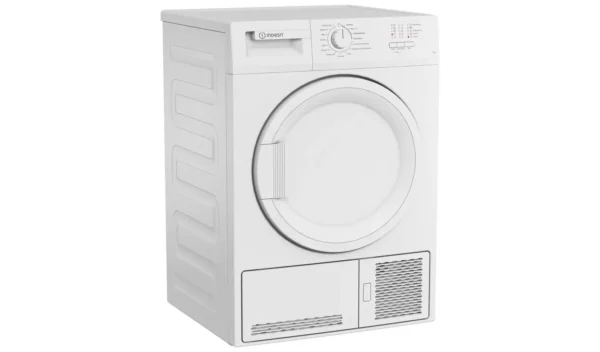 Indesit CYDC82WWGLUK 8KG Condenser Tumble Dryer - White - Image 3