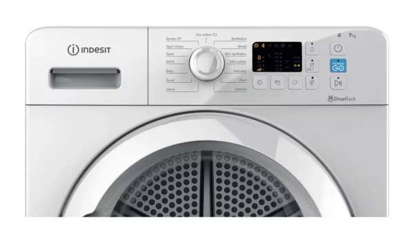 Indesit YTM1071R 7KG Heat Pump Tumble Dryer - White - Image 3