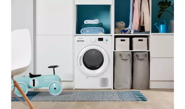 Indesit YTM1071R 7KG Heat Pump Tumble Dryer - White - Image 2